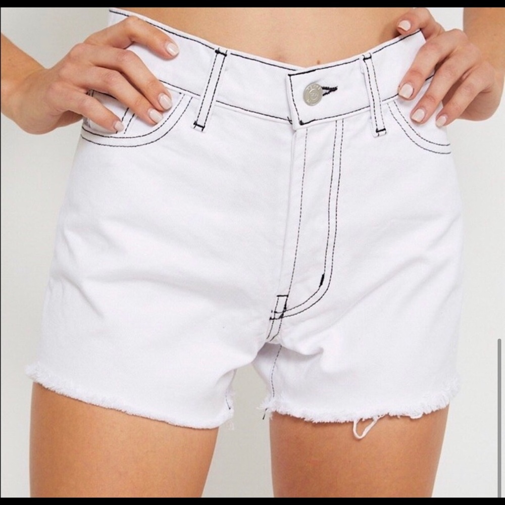 REVICE DENIM (NEW) - MALIBU CUTOFFS /WHITE